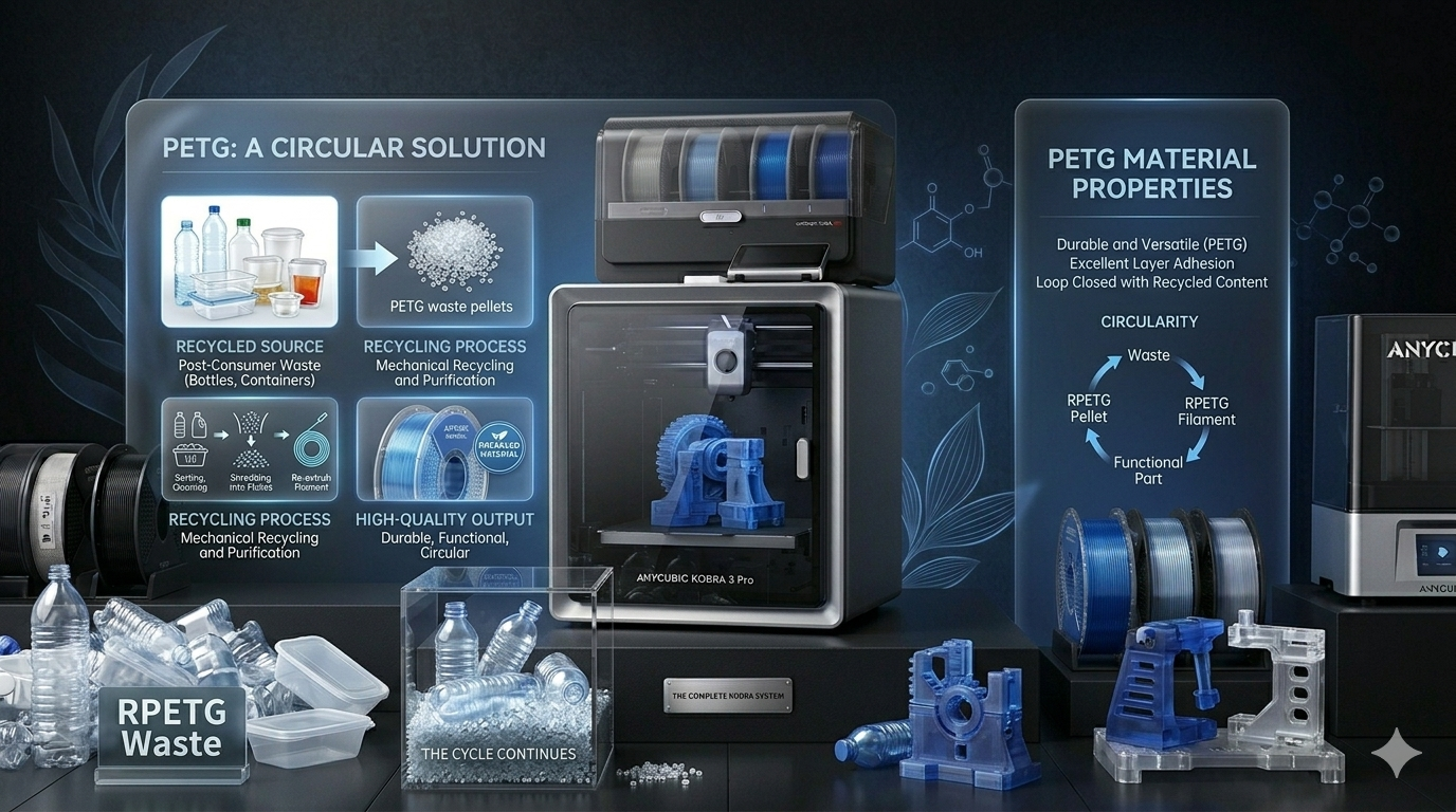 Produção 3D em PETG